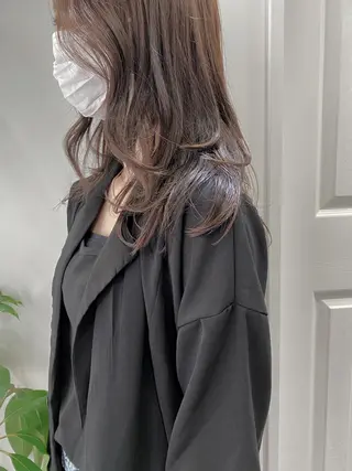 ロング カラー ブリーチ指名 NO1🌈SAKIのヘアスタイル