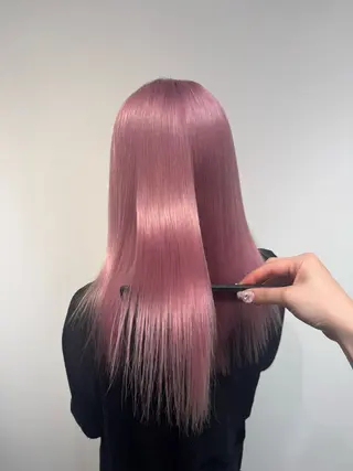 ロング カラー ブリーチ♡メンズ マッシュ♡MIUのヘアスタイル