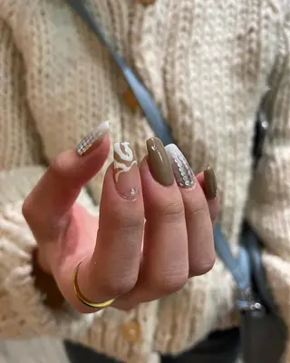 ネイル 8113 海外/y2k/韓国のネイルデザイン