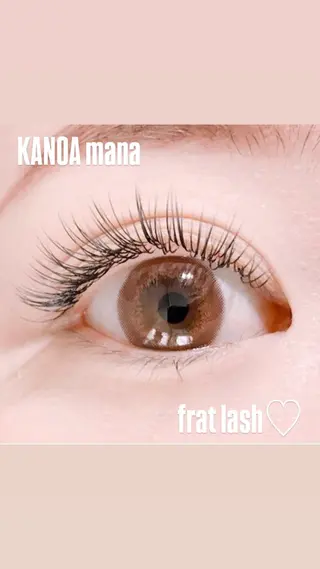 マツエク・マツパ KANOA manaのマツエク・マツパデザイン
