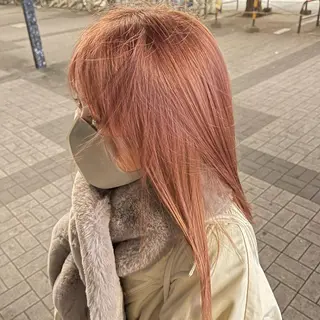 セミロング ワンホンヘア ケラチン/Kaitoのヘアスタイル