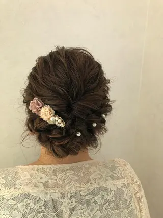 ヘアアレンジ 小松崎 結花のヘアスタイル