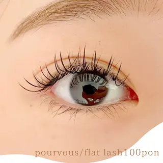 マツエク・マツパ アイブロウ pour voursのマツエク・マツパデザイン