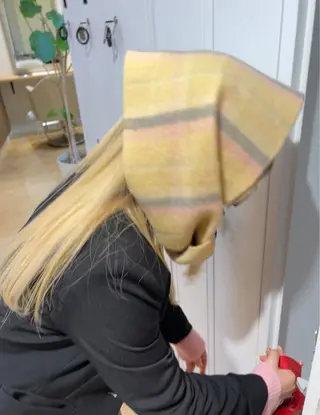 セミロング カラー RIO 福岡美容師のヘアスタイル