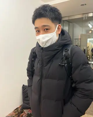 ショート カラー パーマ ヘアアレンジ メンズ 【池袋/スパイキー ショート】ⓝⓘⓜⓤのヘアスタイル