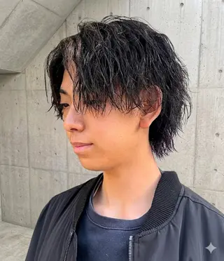 パーマ メンズ 🌀メンズパーマ🌀 カット💇こうせいのヘアスタイル