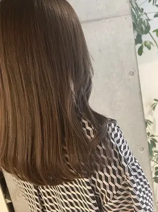 セミロング 💎 透明感カラー ✨Erina 💎のヘアスタイル