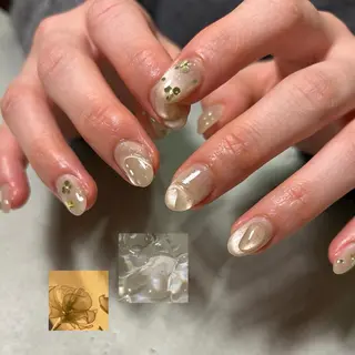 ネイル RooM tani /個性派ニュアンスのネイルデザイン