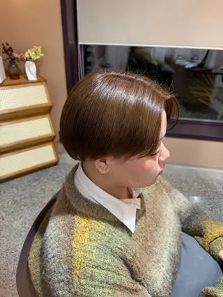 カラー YOKE 桃山台 SAKI♩ ܸのヘアスタイル