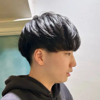 メンズ 池袋/韓国メンズヘア ❤️💙軸丸みうのヘアスタイル