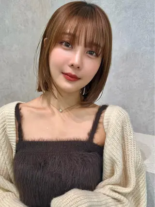 ショート ショート/ボブ/ 白髪ぼかし/しんやのヘアスタイル