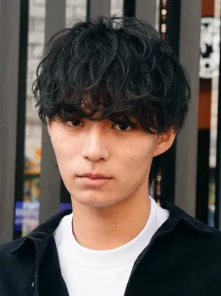 パーマ メンズ fifth men's原宿所属・fifth/原宿/ シャドウパーマ/カズのヘアスタイル