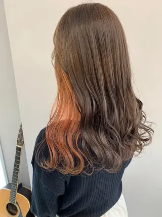 ロング hair&beauty the B所属・尾崎 虹美のヘアスタイル