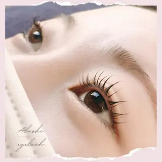 パーマ マツエク・マツパ ⁺˚･༓☾アルーシェ みゆり☽༓･˚⁺のマツエク・マツパデザイン