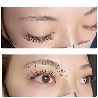 マツエク・マツパ Sunny &RoyGBiv所属・松本 かなこのマツエク・マツパデザイン