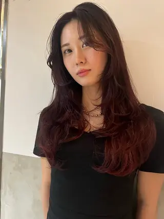 ロング Pia hair design所属・【Pia】 セナ/ハイトーンのヘアスタイル