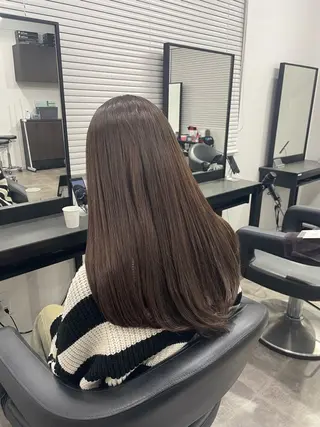 ロング カラー 🤍透明感推しカラー 🤍yui‪💞✨のヘアスタイル