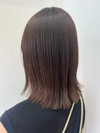 ミディアム mama美容師 たかはし みくのヘアスタイル