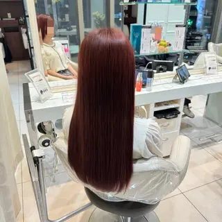 カラー 曲がる縮毛/カルマパ ーマ/池袋/横村大全のヘアスタイル