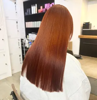 カラー ブリーチカラー×艶 🍨mihoのヘアスタイル