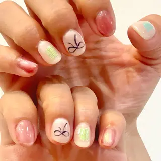 ネイル Seemly 千田町店所属・フラワーパラジェル 🌸シームリーエミのネイルデザイン