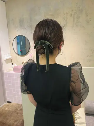 ミディアム ヘアアレンジ 西山 紗耶香🪽 透明感カラー/ボブのヘアスタイル