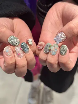 ネイル ハイトーン特化 pepe🎀のヘアスタイル