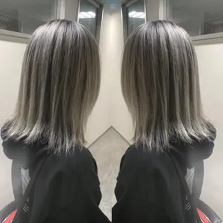 ショート マツエク・マツパ 松井那津子 /ハイライトブリーチのヘアスタイル