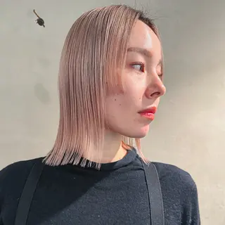 ミディアム カラー 梅田  illfrere 所属・イルフレール ryuのヘアスタイル