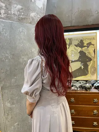 ロング カラー dorothy所属・KAWAHARA YUKIのヘアスタイル