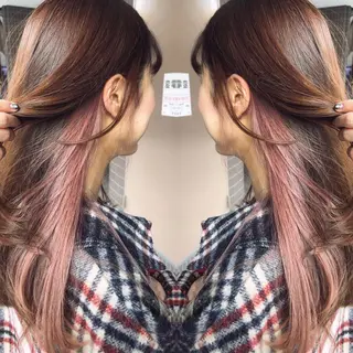 カラー 後藤 陽花子のヘアスタイル