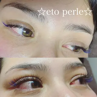 マツエク・マツパ eto perleのマツエク・マツパデザイン