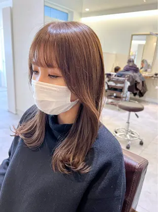 ロング カラー 韓国ヘア×髪質改善 /yoshikaのヘアスタイル