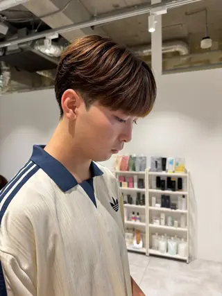 メンズ メンズカット/ ブリーチ/かほのヘアスタイル