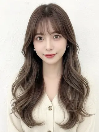 カラー 艶髪レイヤーの王 復活の大澤竜馬のヘアスタイル