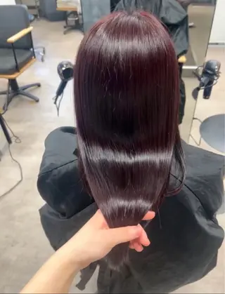 ロング 艶あり暖色カラー🌈 カラー診断あゆみのヘアスタイル
