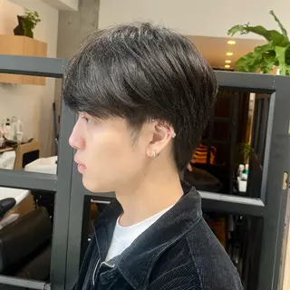 メンズ 透明感カラー /艶カラー/井上あいのヘアスタイル