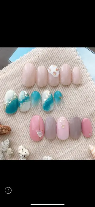 ネイル アプレラプリュイ 新百合ヶ丘hitomのネイルデザイン