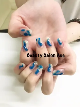 ネイル Beauty Salon Ace（ネイルサロン　エース）所属・池袋フィルイン Ace♡長さだしのネイルデザイン