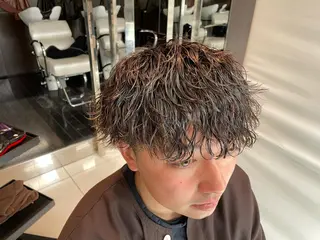 ショート 中島 稔/稲毛メンズパーマのヘアスタイル