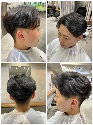 ショート パーマ メンズ 🐉『メンズ美容師』 吉田龍星🐉のヘアスタイル