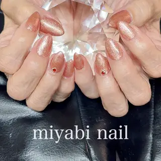 ネイル miyabi nail 桂川駅近くのネイルデザイン