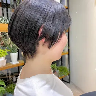 ショート カラー ヘアアレンジ tane.所属・【ダメージレス施術】 【透明感】北村 拓也のヘアスタイル