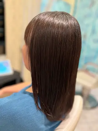 セミロング 至福の時間を❤️ かめいまゆのヘアスタイル