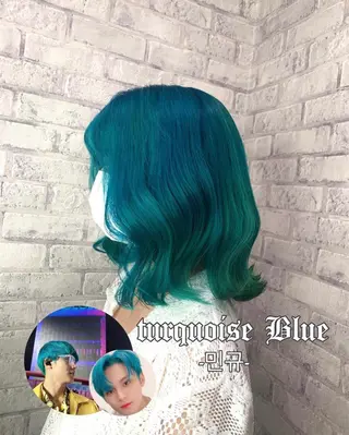 ミディアム カラー LIBERTE所属・韓国ヘア🌈加藤 瑠華のヘアスタイル