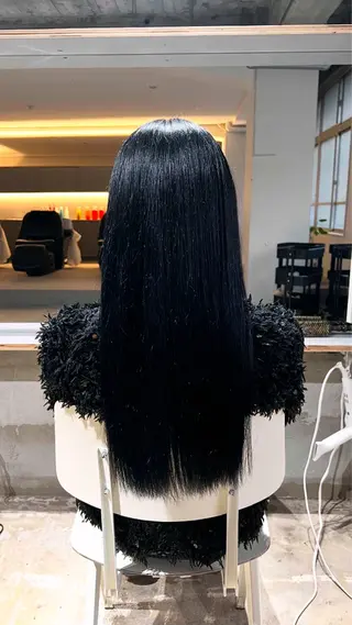 カラー 夏見 柚羽のヘアスタイル