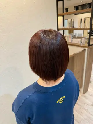 ショート カラー 内沼 恵留菜のヘアスタイル