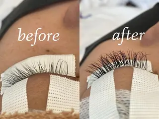 マツエク・マツパ 三好 涼華のヘアスタイル