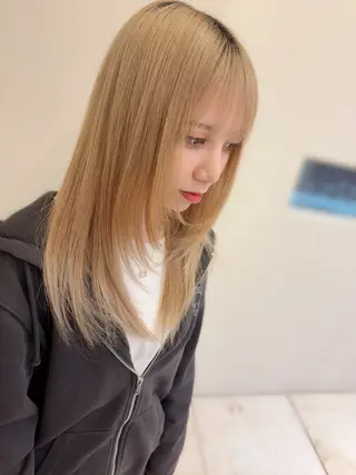 セミロング カラー fiti横須賀中央所属・ショートカット/ボブ ✂︎くめゆうだいのヘアスタイル