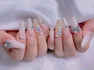 ネイル 長さだし専門店 M2　rikaのネイルデザイン